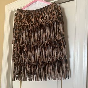 Fun animal print skirt.  Excellent quality